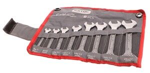 Klíče ploché, sada 8ks, 6x7, 8x9, 10x11, 12x13, 14x15, 16x17, ...