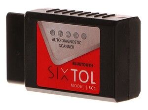 Autodiagnostika SC1 bluetooth, Android, (zdarma SX OBD aplikace)