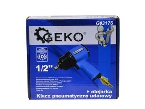 Pneumatický rázový utahovák 1/2", 1550 Nm, přimazávač oleje, Heavy Duty