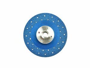 Kotouč diamantový 2v1 pro řezání a broušení dlaždic a keramiky 125x22,23mm M14