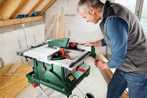 Stolní okružní pila, 1400W, Bosch  PTS 10 , 0603B03400