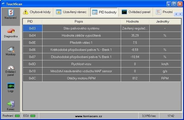 Diagnostika OBDLink MX Wi-Fi + CZ program TouchScan - 3 roky záruka