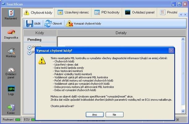 OBDLink SX diagnostika + CZ program TouchScan - 3 roky záruka