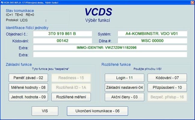 Diagnostika VAG-COM Standard Plus