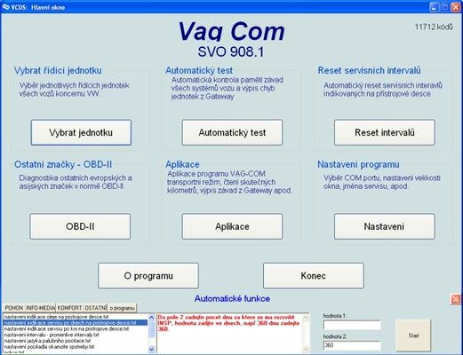 Diagnostika VAG-COM Standard Plus