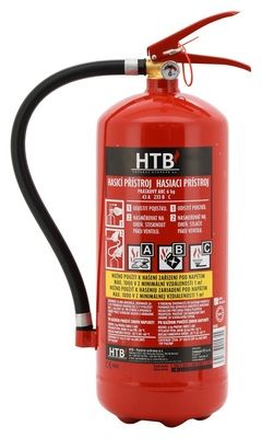 Hasicí přístroj práškový 6 kg ABC (43A)