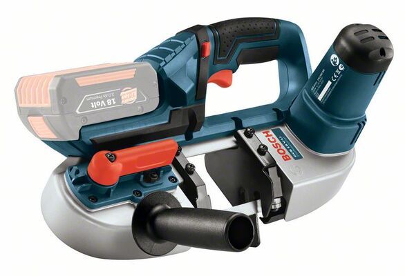 Aku pásová pila Bosch GCB 18 V-LI Professional - bez baterie, 06012A0300