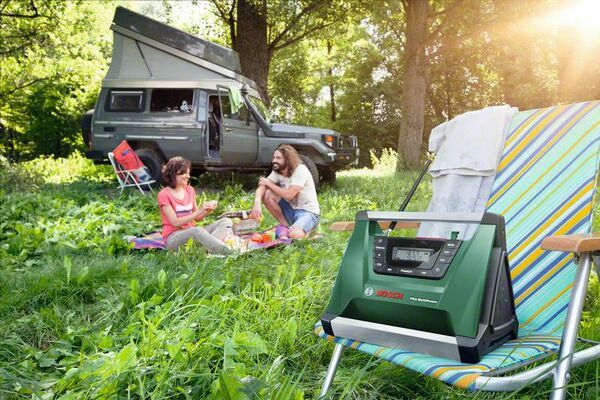 Aku rádio Bosch PRA MultiPower, bez akumulátoru a nabíječky, 2x3,5W, 06039A9000