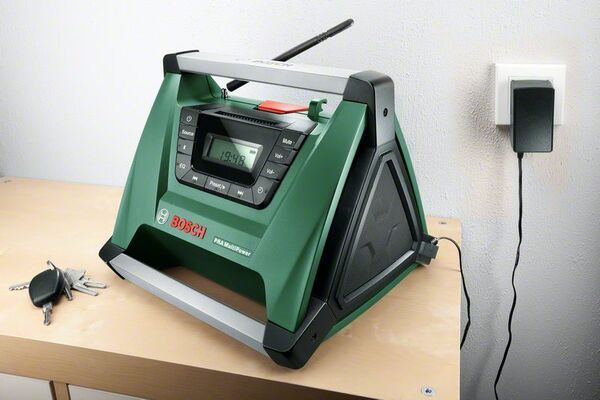 Aku rádio Bosch PRA MultiPower, bez akumulátoru a nabíječky, 2x3,5W, 06039A9000