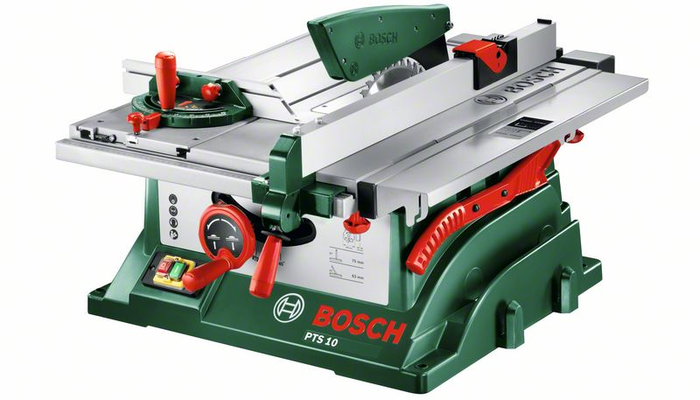 Stolní okružní pila, 1400W, Bosch  PTS 10 , 0603B03400
