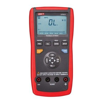 Multimetr UNI-T UT612 (RLC) USB, automat