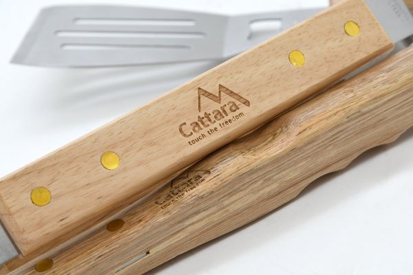 Grilovací nářadí WOOD sada 3ks