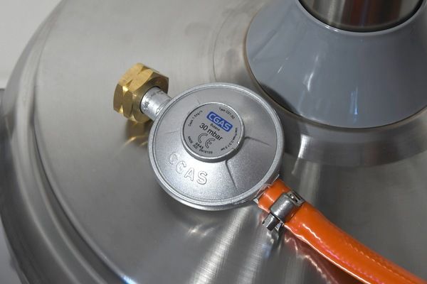 Plynový zářič SILVER s regulátorem