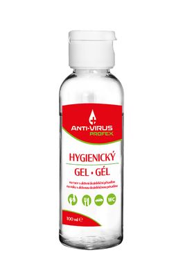 PROFEX Anti-VIRUS Hygienický gel na ruce 100 ml, vůně Aloe Vera