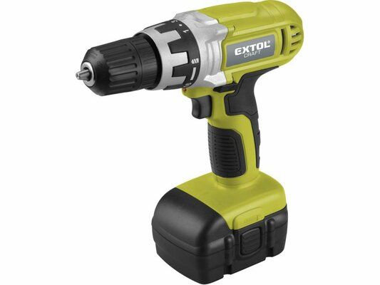 Skrutkovač vŕtací aku, 14,4V NiCd, 1300 mAh, EXTOL CRAFT, 402313