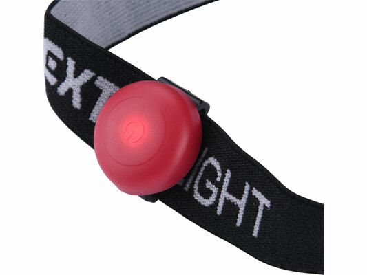 Čelovka 250lm+250lm, 250lm Seoul LED, 250lm COB LED, červené/zelené světlo pro noční viděn