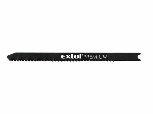 Listy do priamočiarej píly 5ks, 75x2,5mm, úchyt UNIVERSAL, Bi-metal, EXTOL PREMIUM
