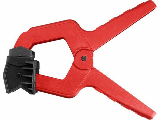 Svorka pružinová plastová 3 v 1, 155mm, max. rozovretie čeľustí 50mm, nylon, EXTOL PREMIUM