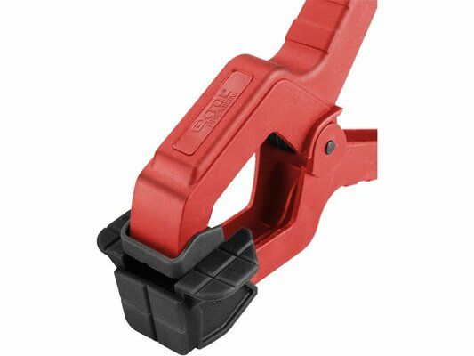 Svorka pružinová plastová 3 v 1, 155mm, max. rozovretie čeľustí 50mm, nylon, EXTOL PREMIUM