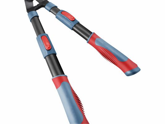Nůžky na živý plot s vlnitým ostřím teleskopické, 690-890mm
