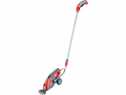 Nůžky na trávu a živé ploty aku s teleskopickou násadou, 7,2V Li-ion, 1500mAh, 8895602