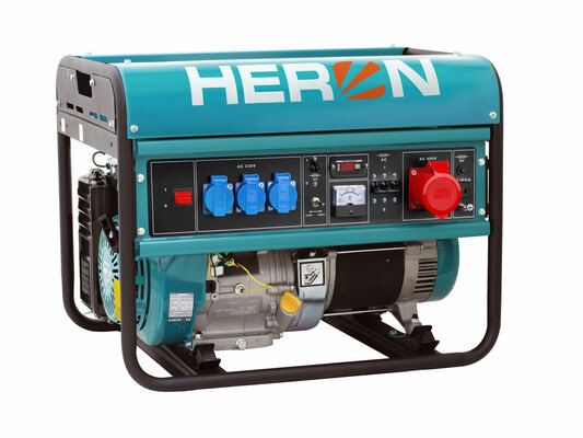 Elektrocentrála benzínová 15HP, 6,8kW (400V)/5,5kW (230V), HERON, 8896118