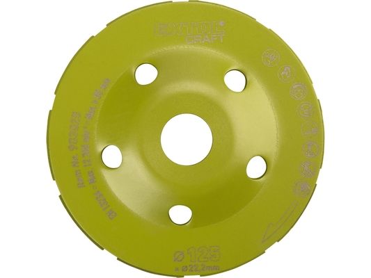 Kotouč diamantový brusný dvouřadý, O 125x22,2mm