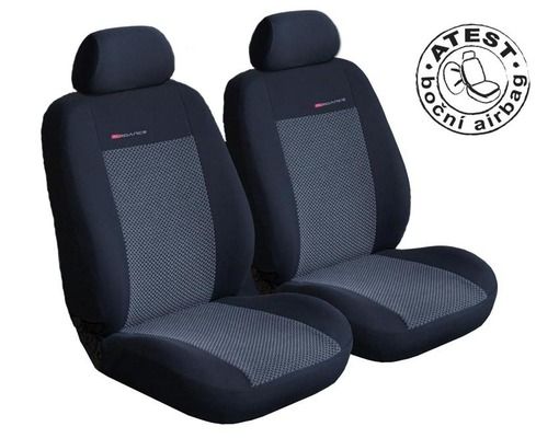 Autopotahy Peugeot 206, od r.1998-2004, šedo černé