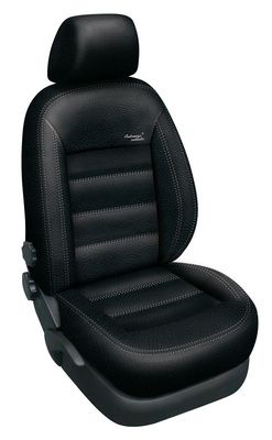 Autopotahy Ford Focus  III, bez zadní loketní opěrky, AUTHENTIC VELVET, černé