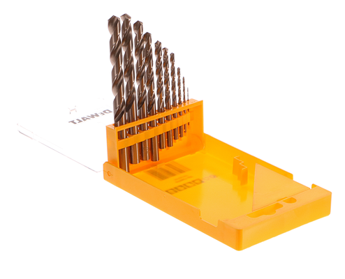 Sada vrtáků do kovu HSS-G DIN 338 DeWALT DT5921, 10 dílná