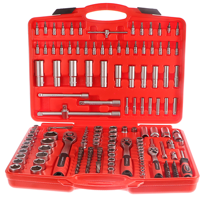 Hlavice nástrčné, sada 172ks, 1/4", 3/8", 1/2", CrV, EXTOL PREMIUM