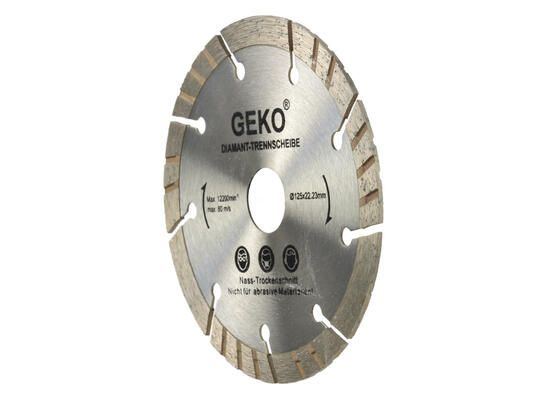 Kotouč diamantový řezný turbo-segmentový, 125x10x22mm