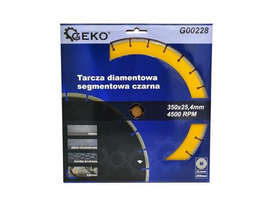 Kotouč diamantový řezný segmentový, 350x8x25,4mm