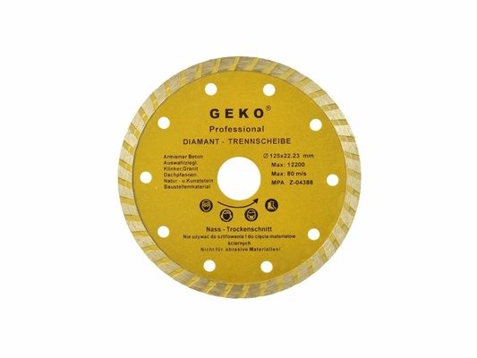 Kotouč diamantový řezný, TURBO, 125x8x22mm