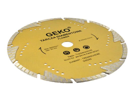 Kotouč diamantový řezný turbo-segmentový, 230x8x22mm