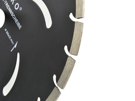 Kotouč diamantový řezný segmentový, 300x10x25,4 mm