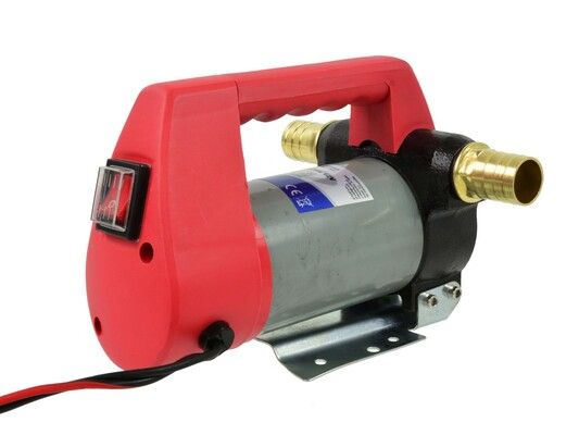 Čerpadlo na naftu, 12V, 155W, 40l/min, plastová rukojeť - bez krabice