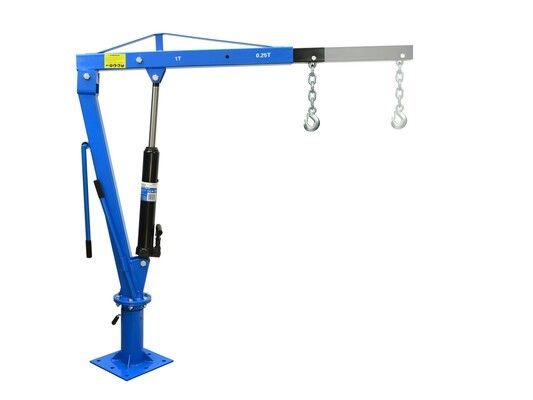 Hydraulický dílenský jeřáb otočný 1T