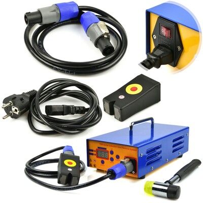 Indukční ohřívač k odstranění promáčklin na karoserii