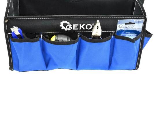 Skládací brašna na nářadí s rukojetí