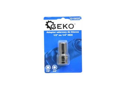 Adaptér z 1/2" čtyřhran na 1/4" HEX pro rázové utahováky