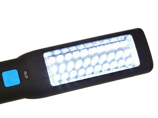 Dílenská lampa 30 + 7LED 1800mah 230V/12V