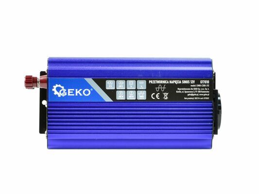 Sinusový měnič napětí 12V/230V 300/600W
