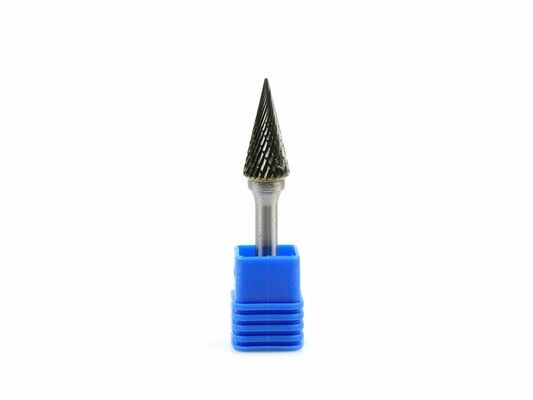 Stopková fréza na kov kuželová, 12x25mm