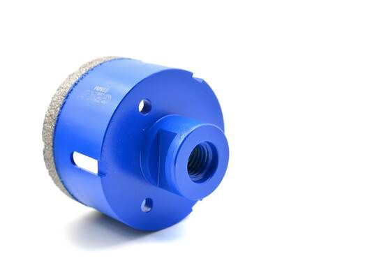 Korunkový vrták diamantový, sada 12ks, 6-68mm