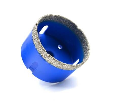 Korunkový vrták diamantový, sada 12ks, 6-68mm