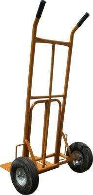 Ruční vozík-rudl, nosnost 250kg 400x300mm, oranžový