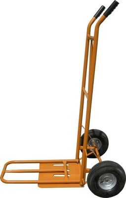 Ruční vozík-rudl, nosnost 250kg 400x300mm, oranžový