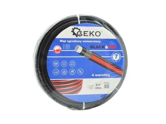 Zahradní hadice vyztužená BLACK&RED 3/4" 50m na vodu 4-vrstvá
