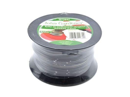 Zesílená struna pro křovinořez (čtvercová) 3,0 mm x 100 m